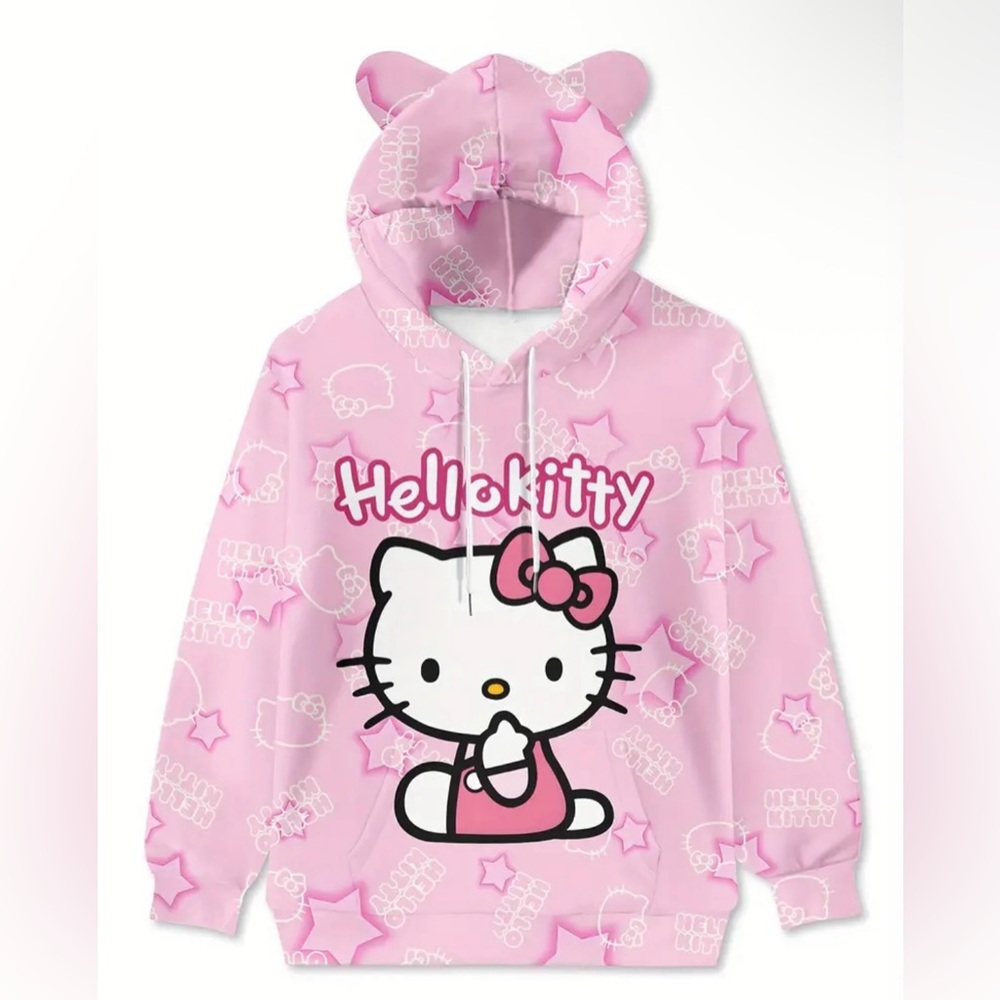 Hello Kitty Hoodie, Women’s Size Medium, New